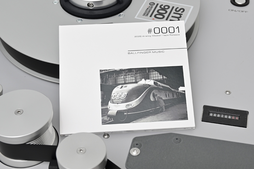 Ballfinger Music #0001 - 2026 Analog Master Tape Release Compact Disc